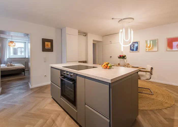 Modernes Design-apartment In Augsburger Altstadt 아우크스부르크